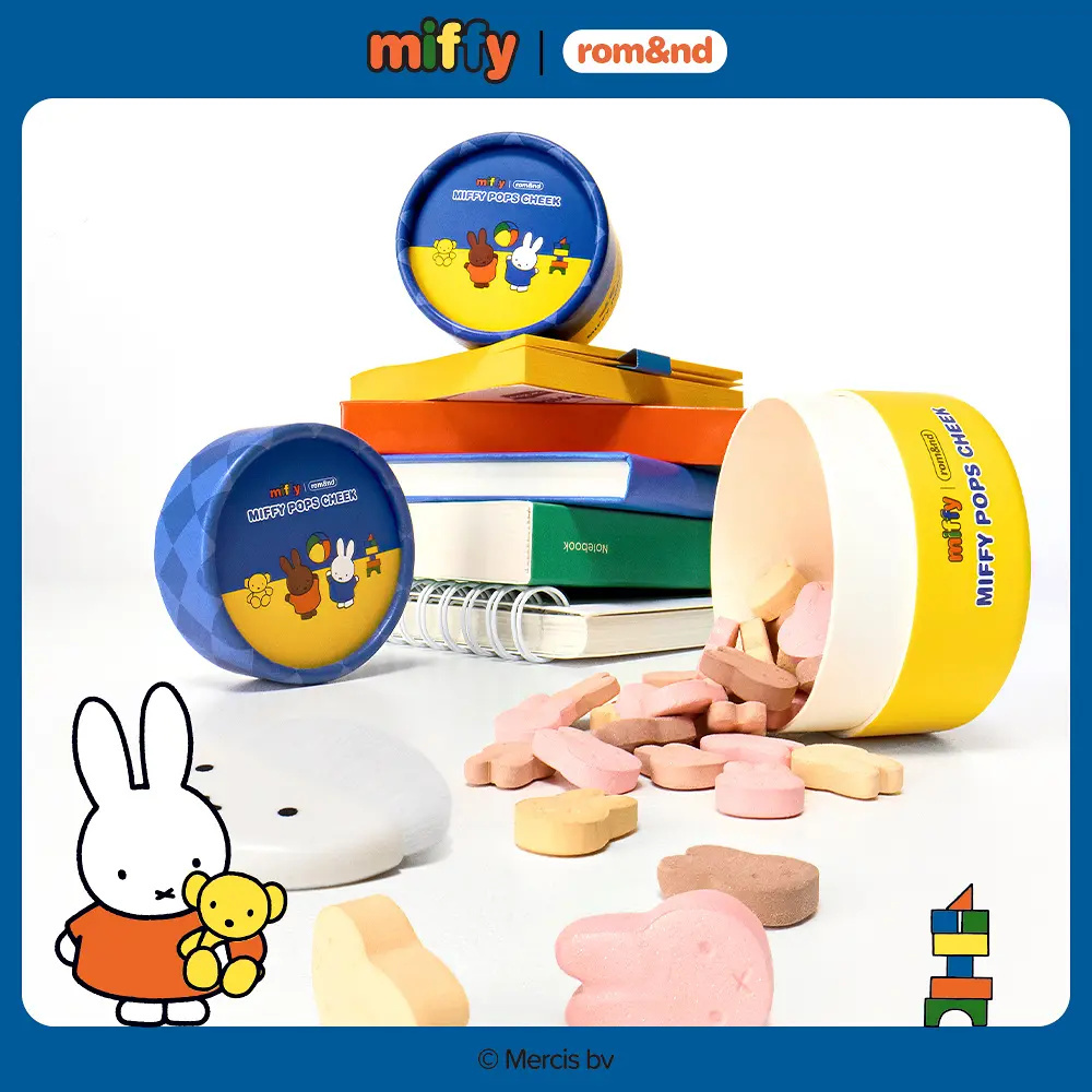 ROMAND X MIFFY 柔焦澎潤礦物胭脂粒粒