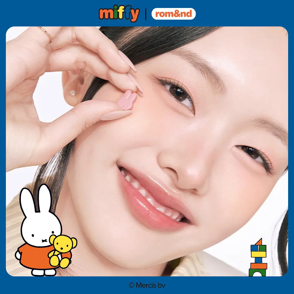 ROMAND X MIFFY 柔焦澎潤礦物胭脂粒粒