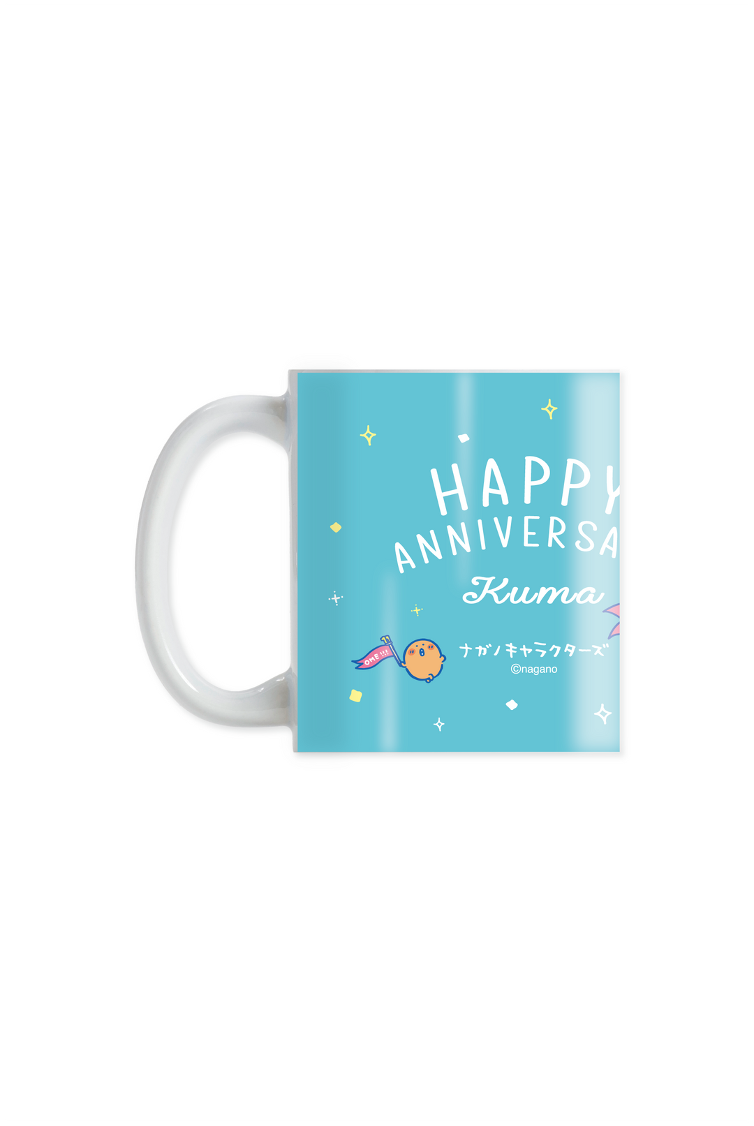 預訂｜白熊 ODM 全印花馬克杯 HAPPY ANNIVERSARY