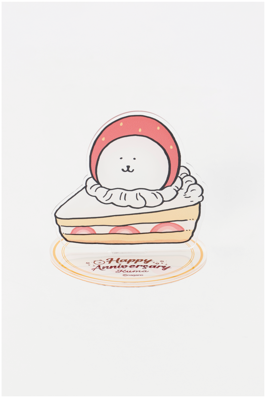 預訂｜白熊 ODM 蛋糕造型亞克力立牌 HAPPY ANNIVERSARY