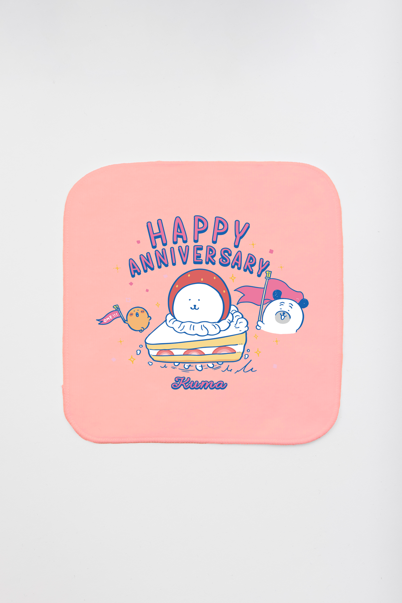 預訂｜白熊 ODM 迷你毛巾 HAPPY ANNIVERSARY