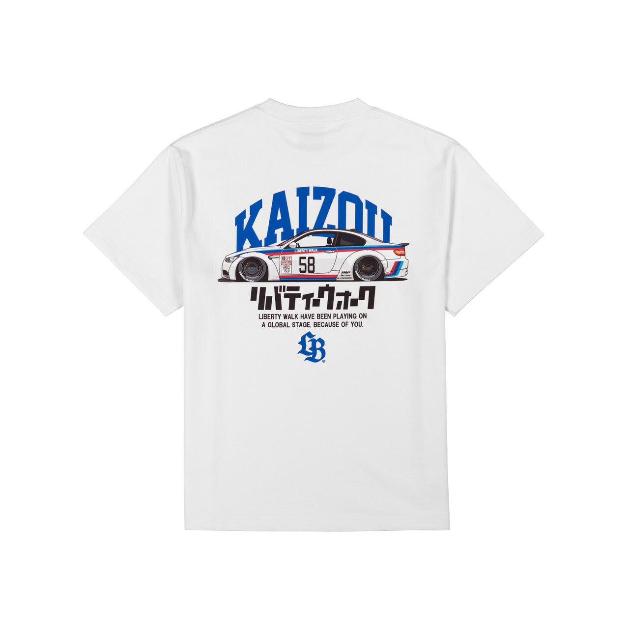 【LIBERTY WALK】0711發售新品KAIZOU ARCH LOGO M3 TEE