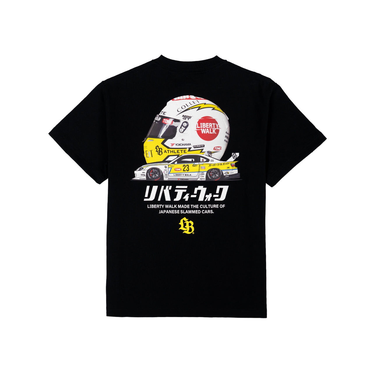 【LIBERTY WALK】0711發售新品LB S15 HELMET TEE