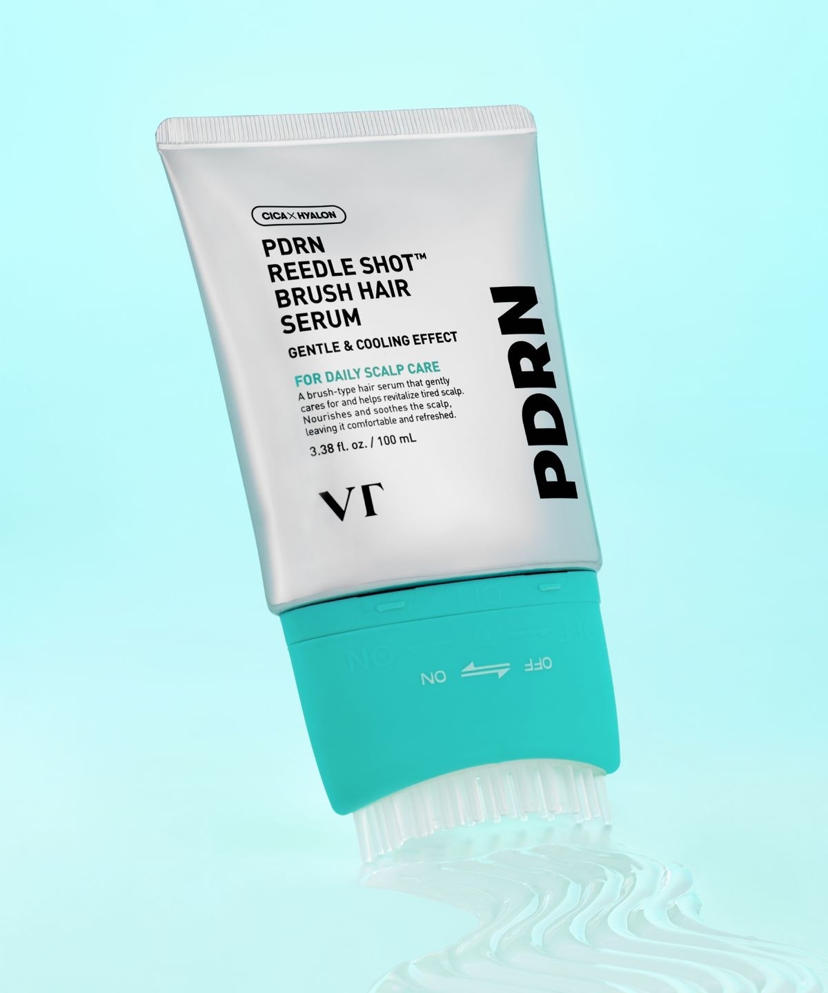VT PDRN 微針核心超導自帶氣墊按摩刷頭防脫生髮深層修復毛囊精華乳 100ml