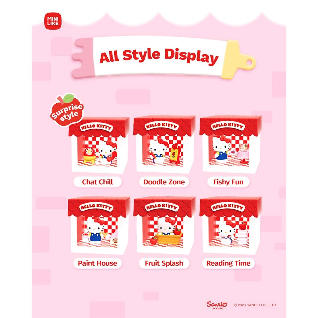 Hello Kitty趣味小屋系列微盒Pro+
