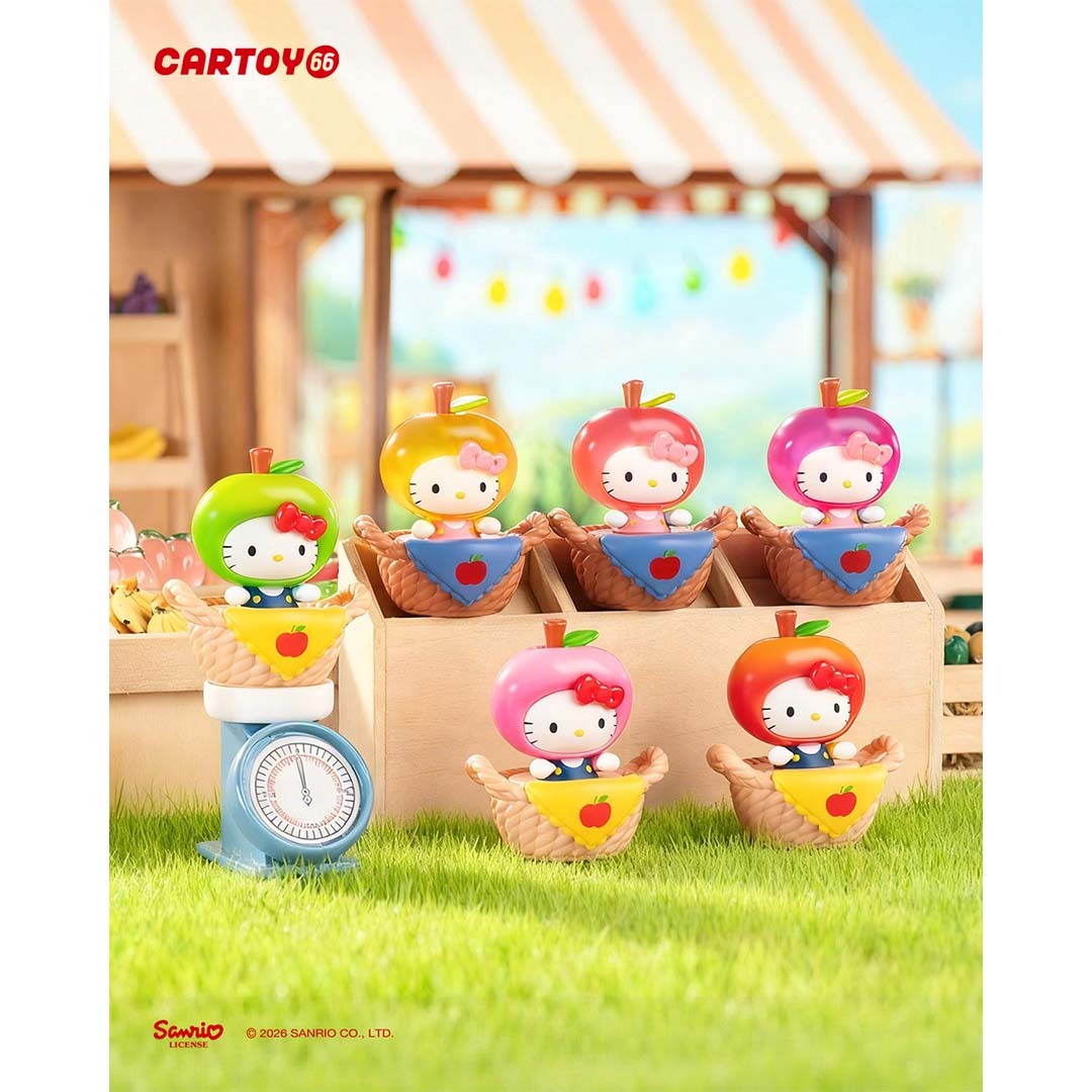 Hello Kitty款果籃甜心系列摇摇萌趣豆