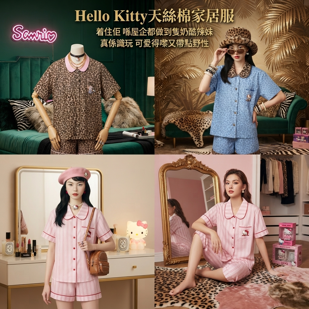 Hello Kitty天絲棉家居服