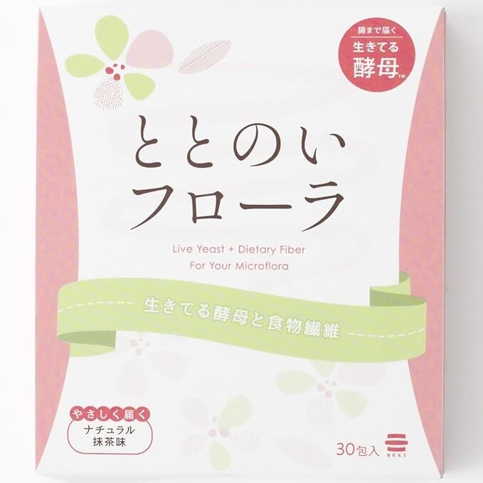 AB260709 - J12-調理Flora活性酵母與膳食纖維  (抹茶味) (30包 x 1盒) EXP.2027.7後