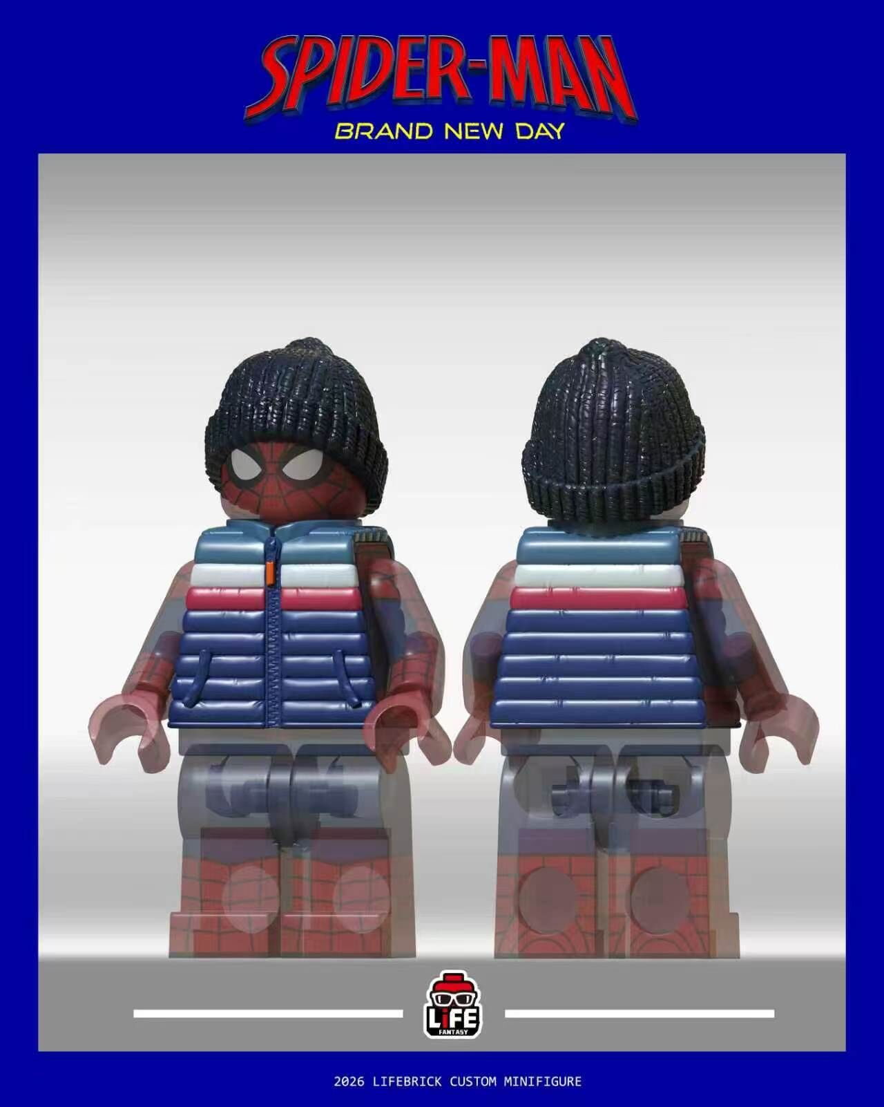 【預訂】【Life Brick】蜘蛛人 (配件包)