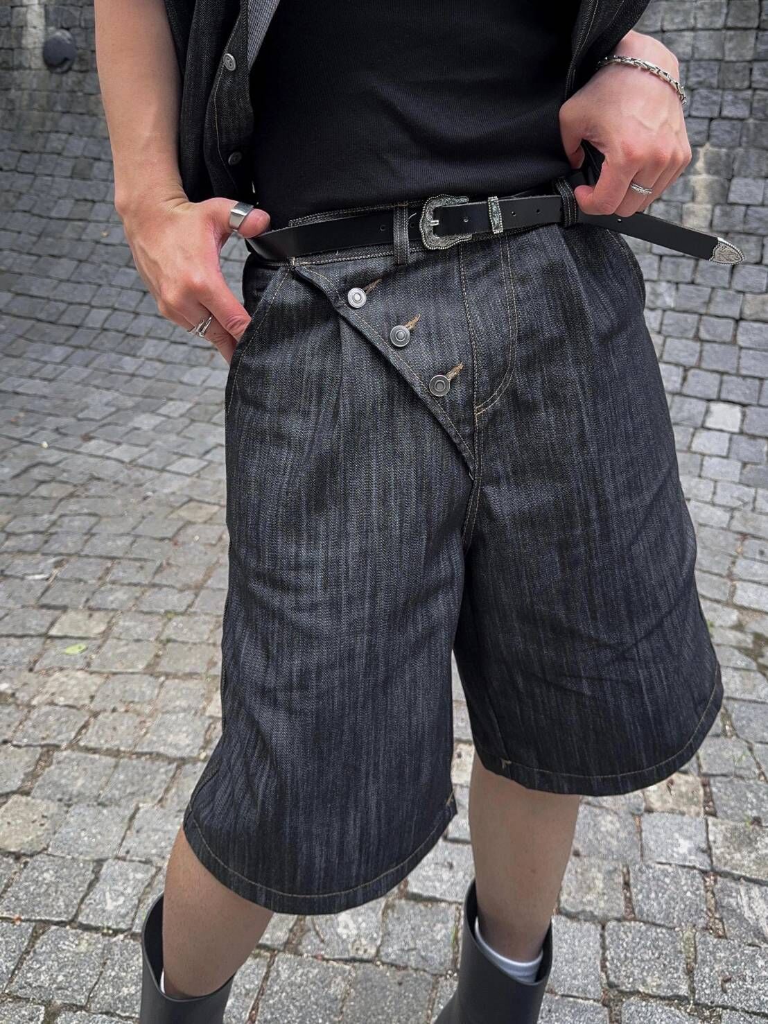 BlackOut Dusk Denim Pants