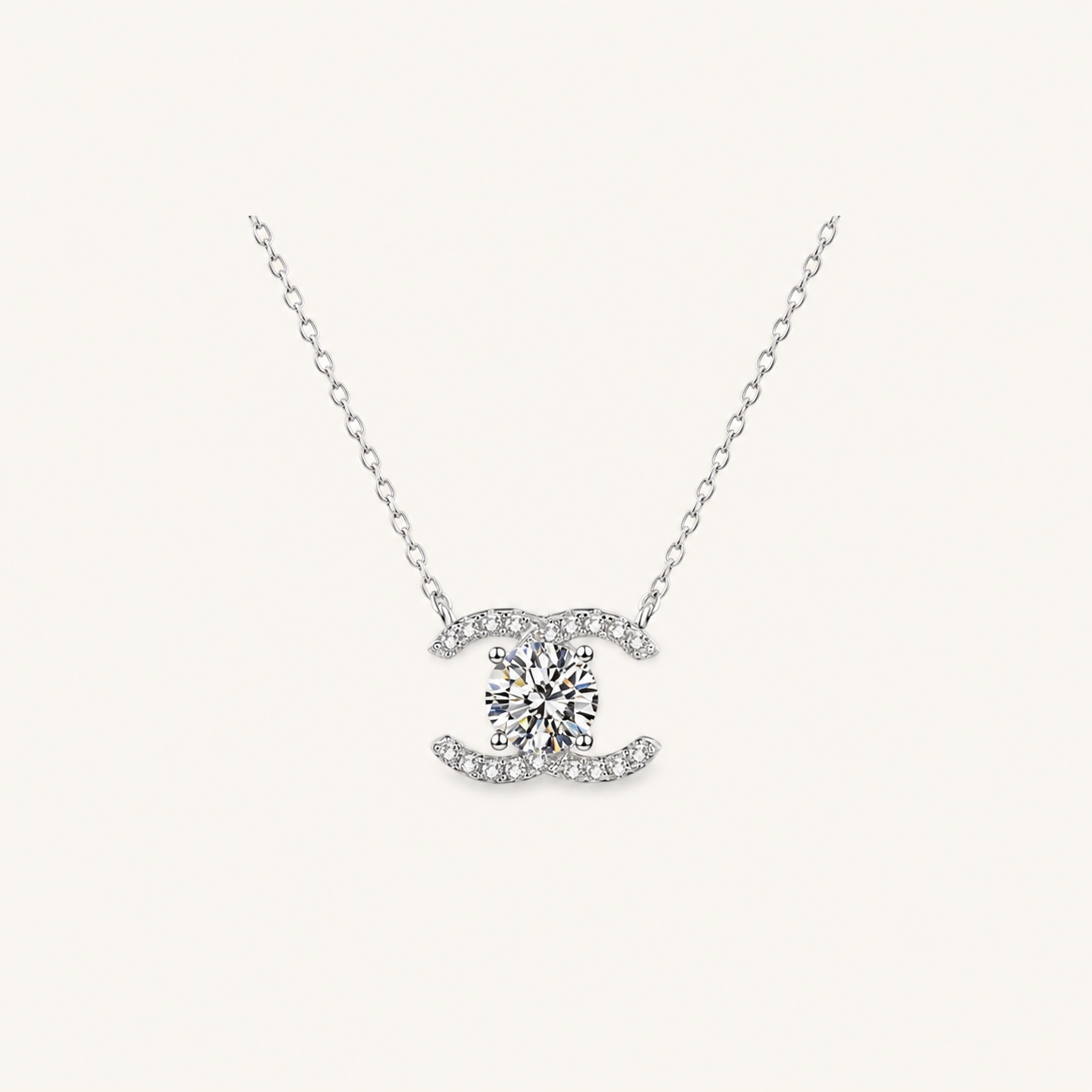 Yancy moissanite necklace