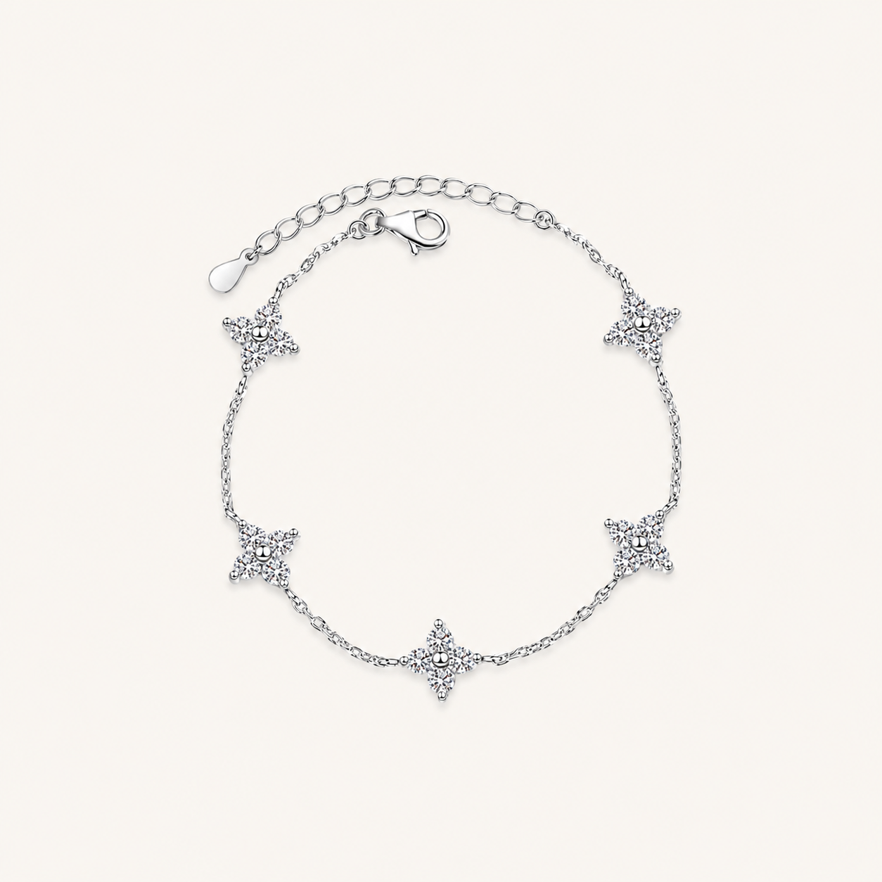 Milan moissanite bracelet