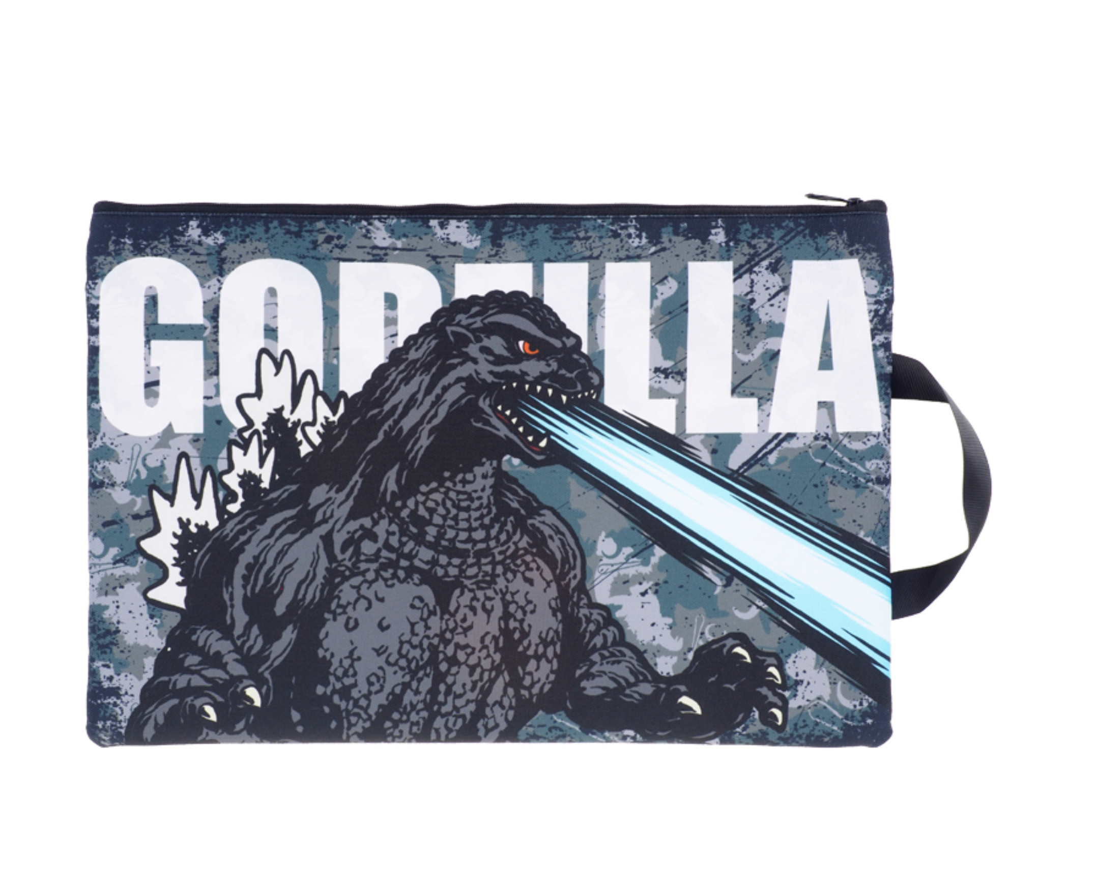 Godzilla F4雙拉鍊布文件袋連手挽 GZ-7297-1