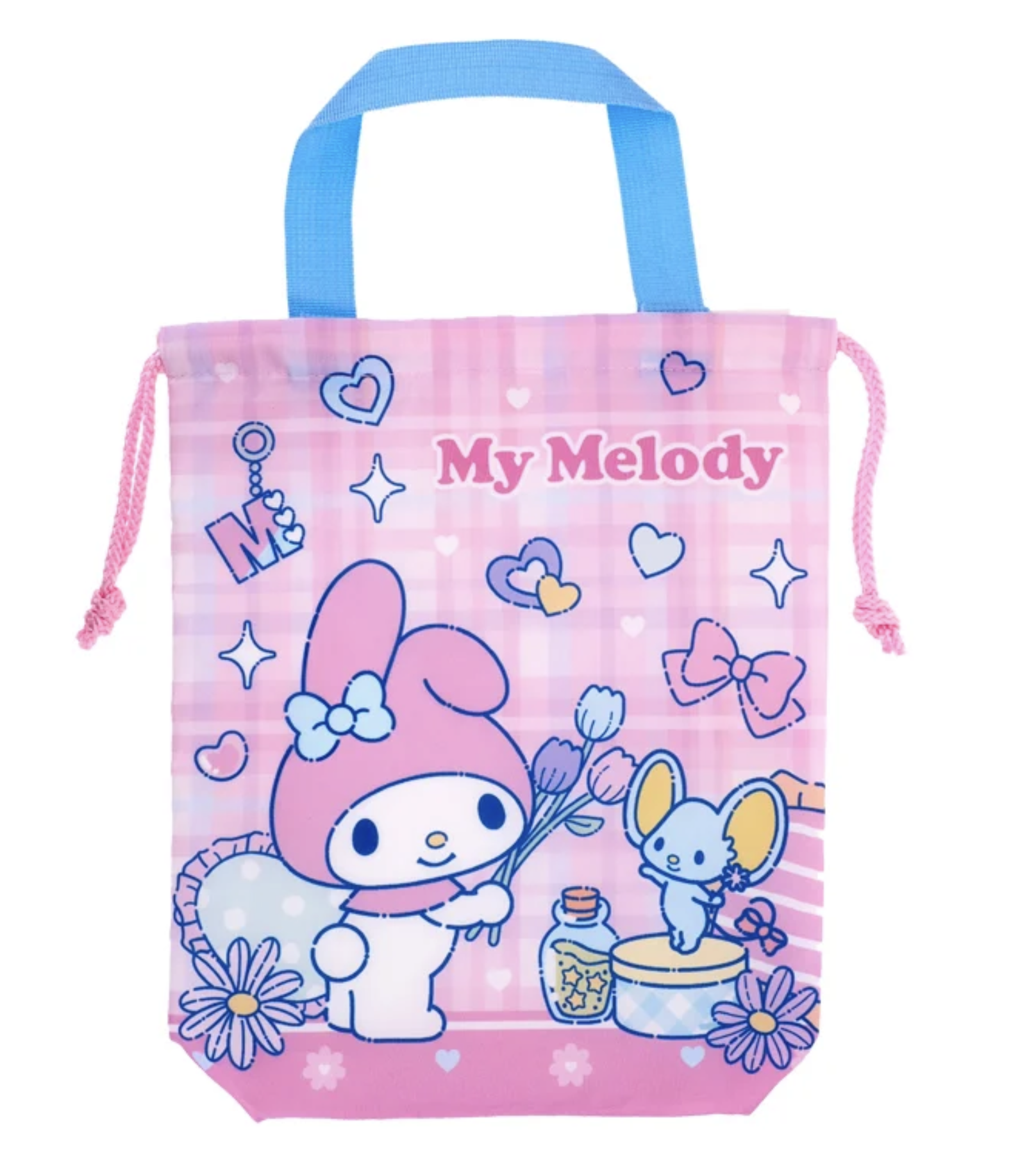 My Melody 索繩袋 中 9-6959-45