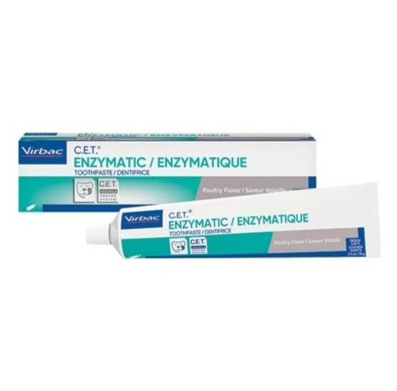 Virbac C.E.T. Enzymatic Toothpaste For Dogs & Cats (Chicken Flavour) 70g