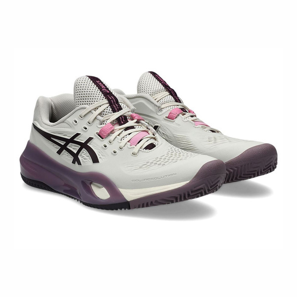 Asics 亞瑟士 GEL-Resolution X Clay 1042A277-250 女 網球鞋 紅土 白 紫