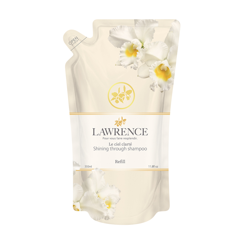 LAWRENCE柔綸絲-晨曦 閃耀滋養洗髮露補充包350ml