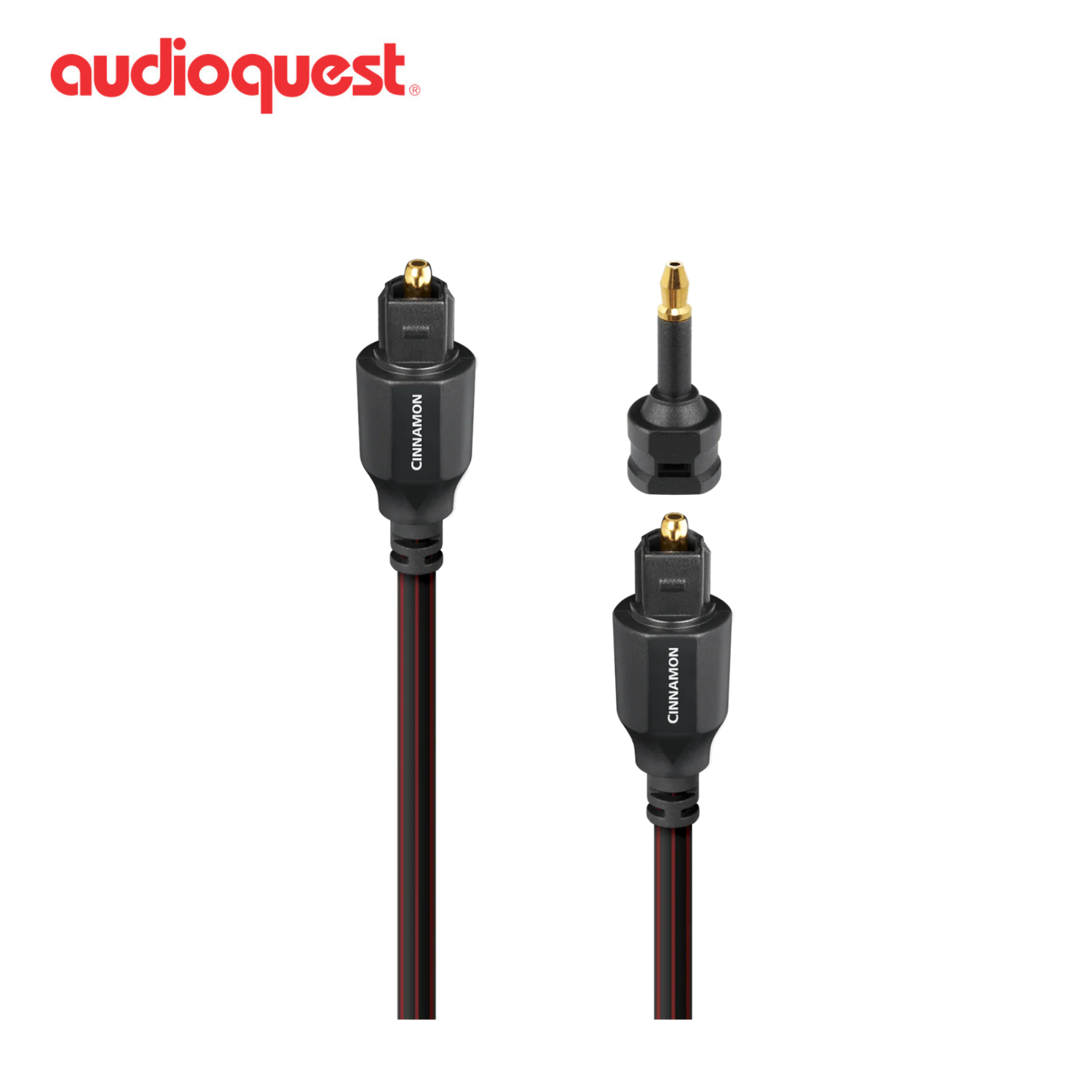AudioQuest 肉桂 Cinnamon Optical 光纖數碼音頻線 + 迷你轉接頭