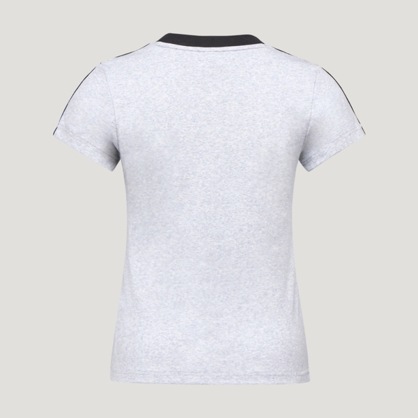 Adidas 愛迪達 Taliored Tee W KT7791 女 T恤 運動上衣 休閒短袖 淺灰 亞版