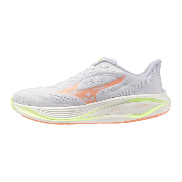 Mizuno 美津濃 Neo Cosmo 2 J1GW261271 女 慢跑鞋 支撐 緩震 灰 粉橘