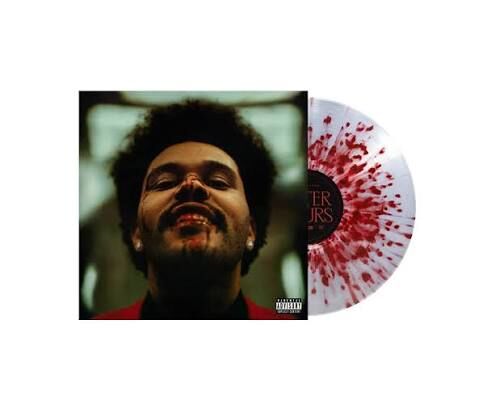 The Weeknd - After Hours 2LP (Clear With Red Splatter Vinyl)
