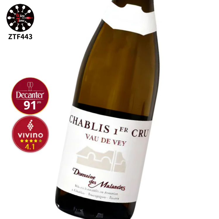 Domaine des Malandes Chablis 1er Cru Vau de Vey 2023 馬蘭德酒莊夏布利一級園沃德維
