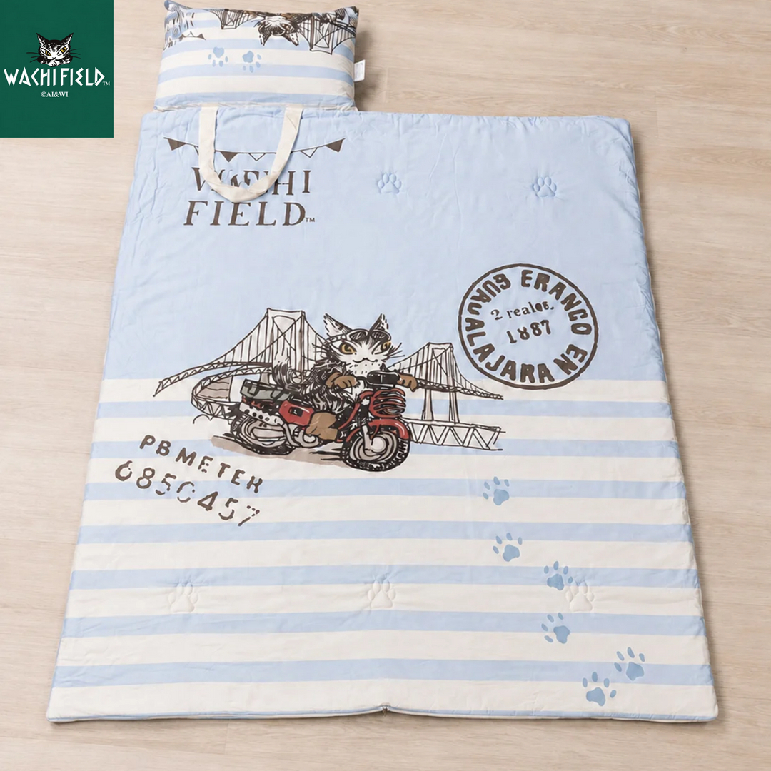 【新品】【Wachifield 正版】達洋貓書包睡袋｜瓦奇菲爾德「追風達洋」天絲涼感面料 (可機洗)