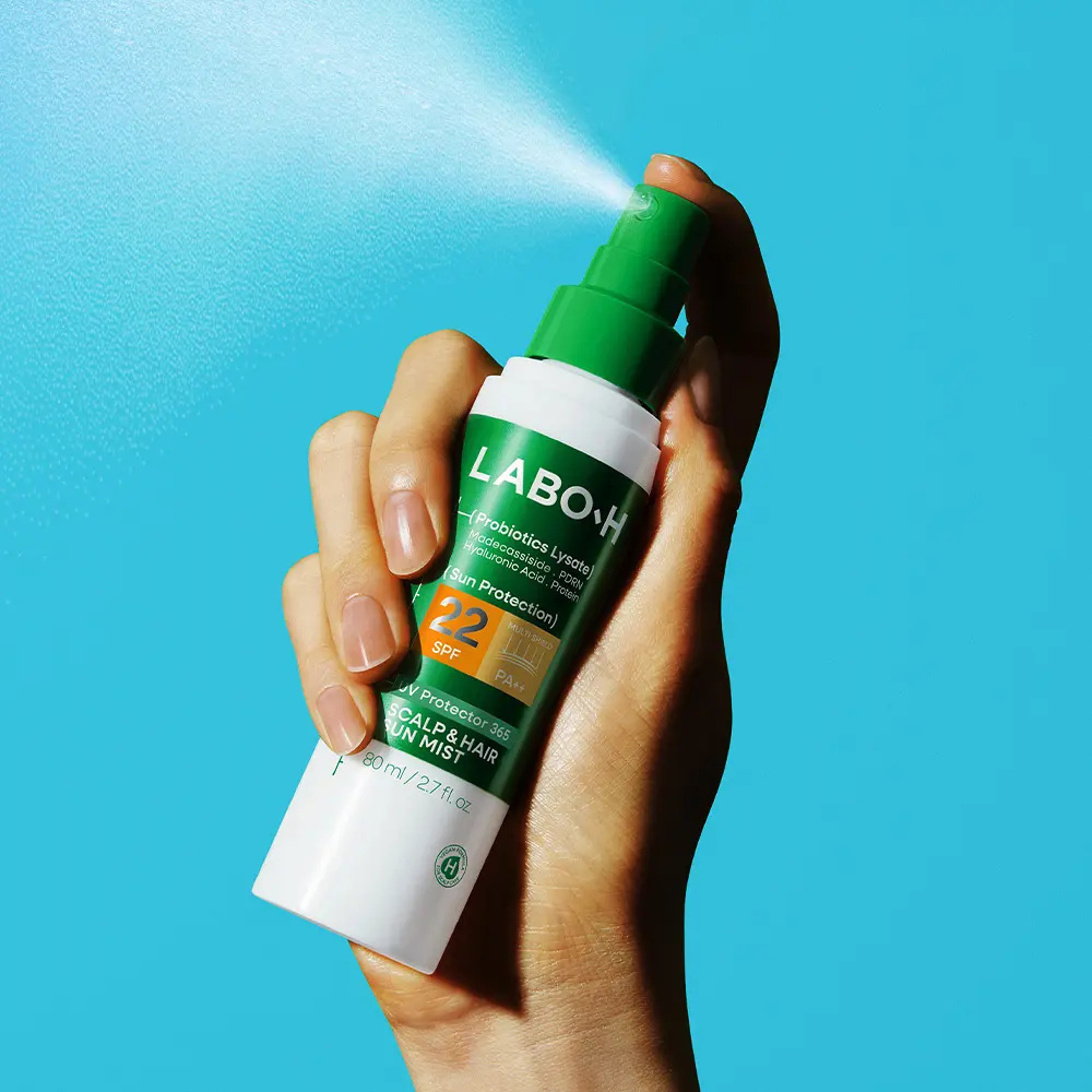 LABO-H 綠茶微生態全效頭皮防曬隔離噴霧 SPF50+/PA++++ 80ml