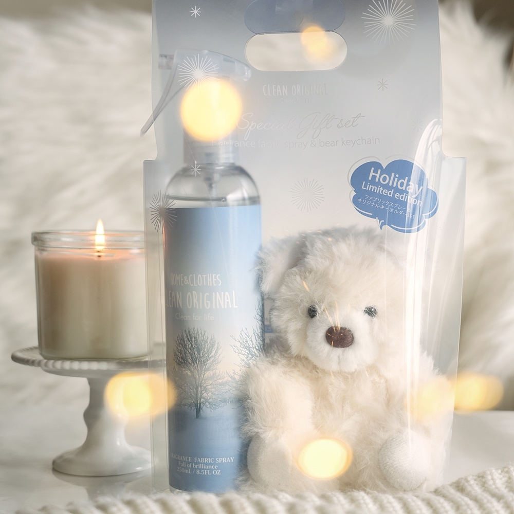 CREAN ORIGINAL Fabric spray stuﬀed bear set Full of brillian