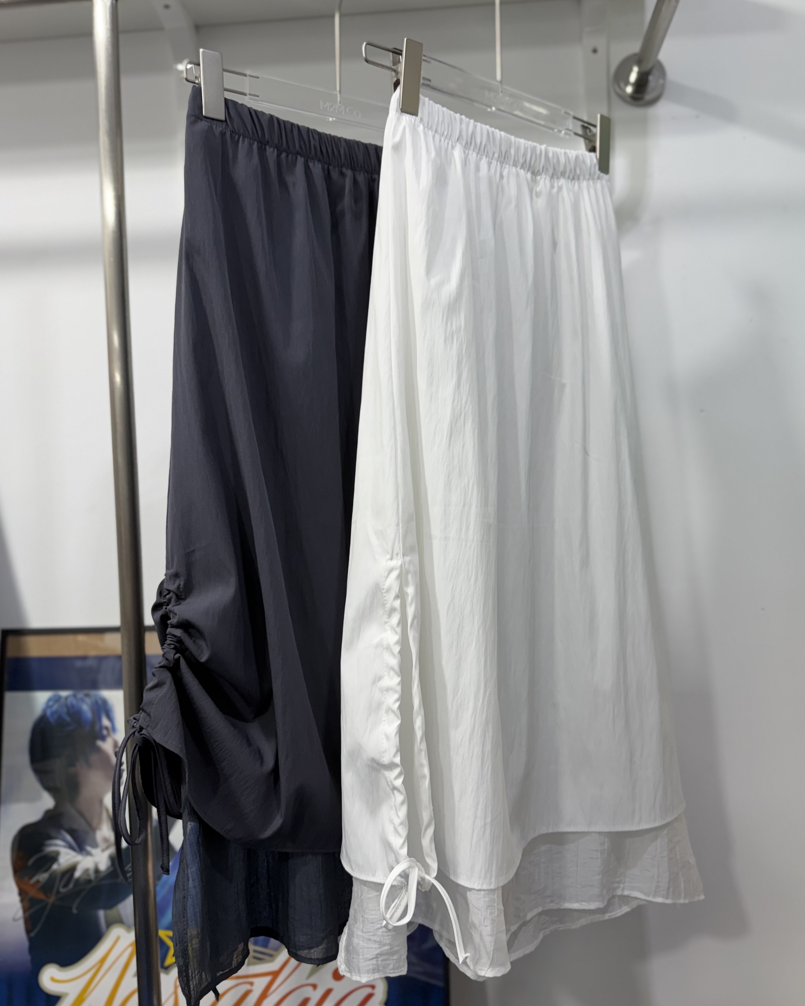 7月新品♥設計感sk[全橡筋腰]