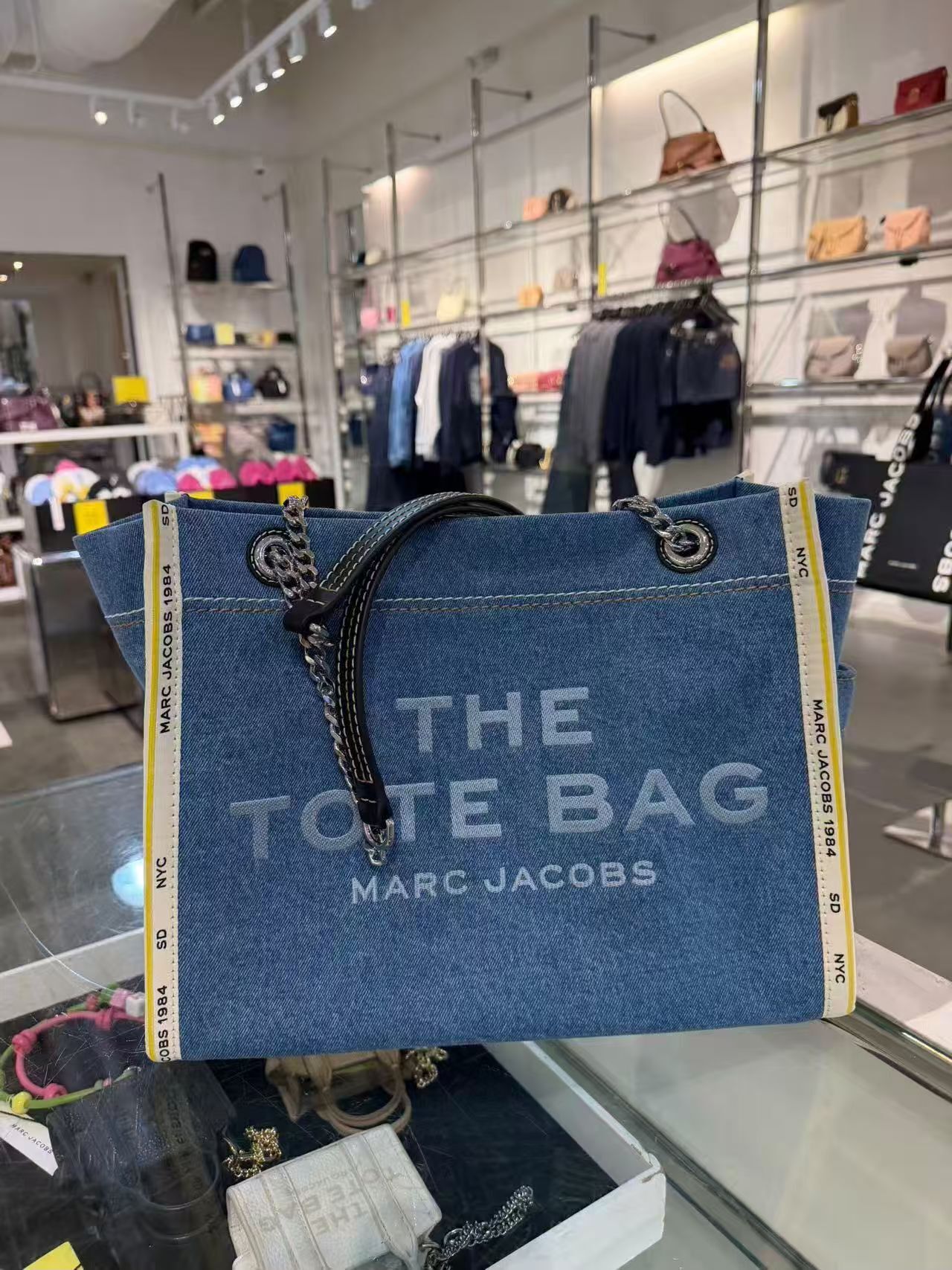 【預購】MARC JACOBS H071004 牛仔托特袋