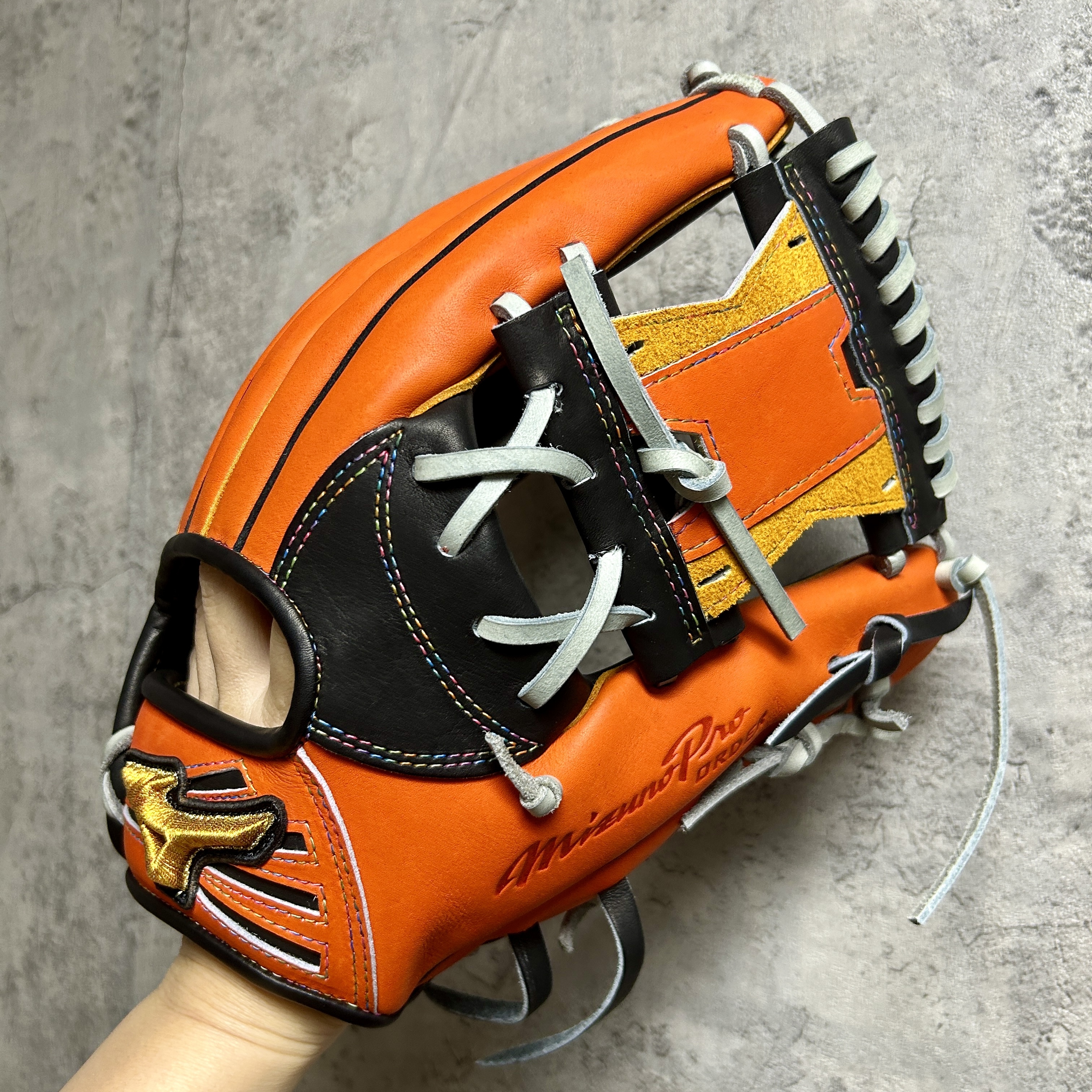 【照片分享】MIZUNO mizuno pro 硬式内野 1AJGH74050 長岡秀樹(東京ヤクルト)モデル +5mm