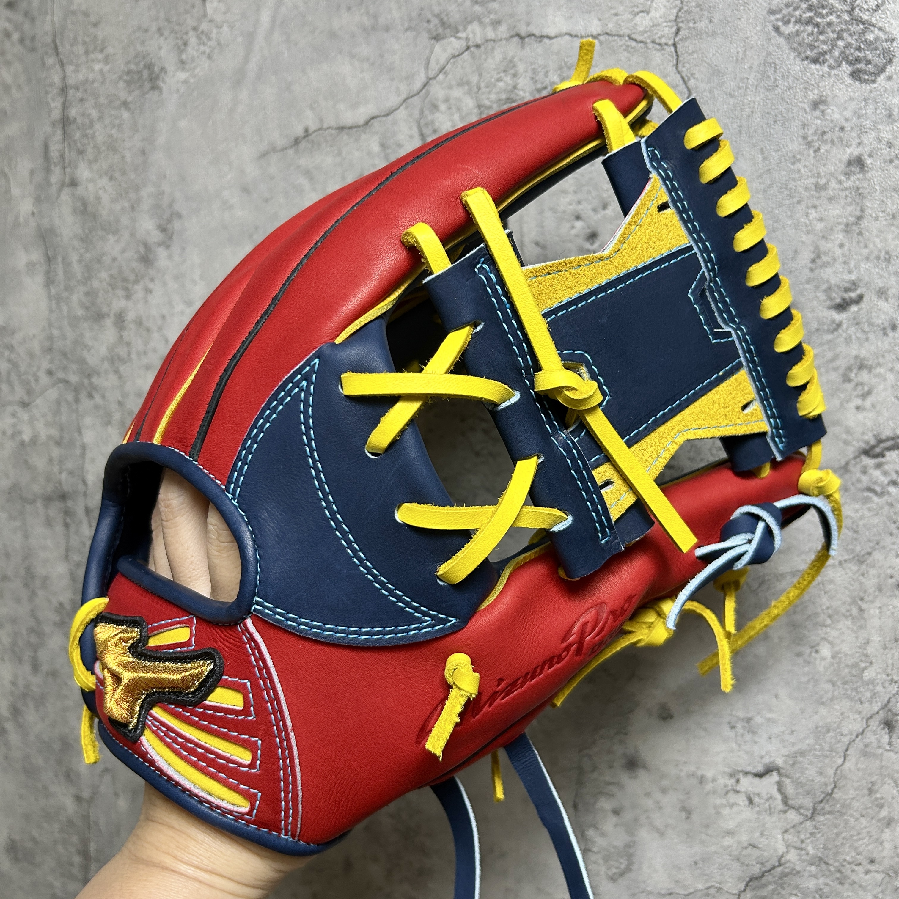 【照片分享】MIZUNO mizuno pro 硬式内野 1AJGH74050 長岡秀樹(東京ヤクルト)モデル +5mm