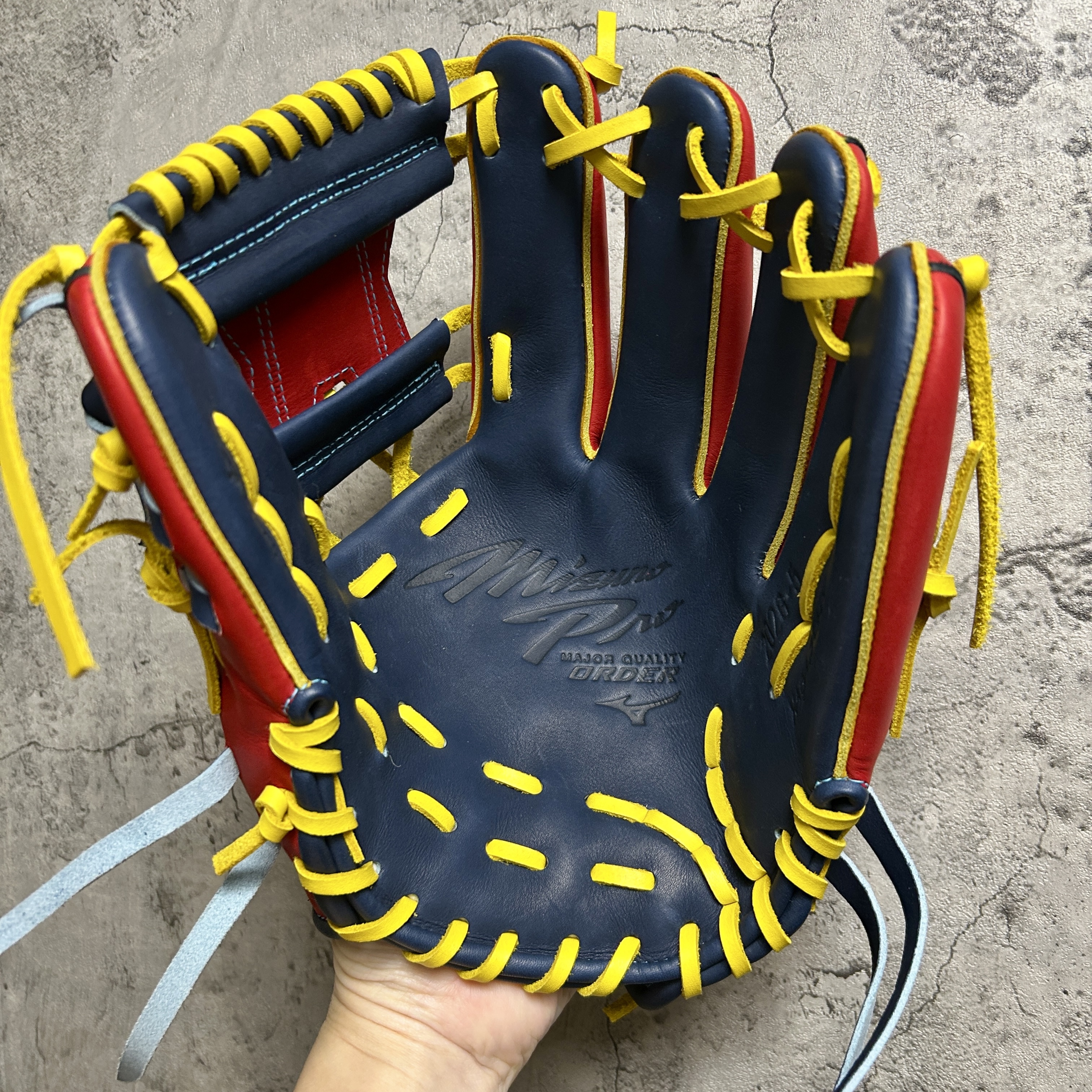 【照片分享】MIZUNO mizuno pro 硬式内野 1AJGH74050 長岡秀樹(東京ヤクルト)モデル +5mm
