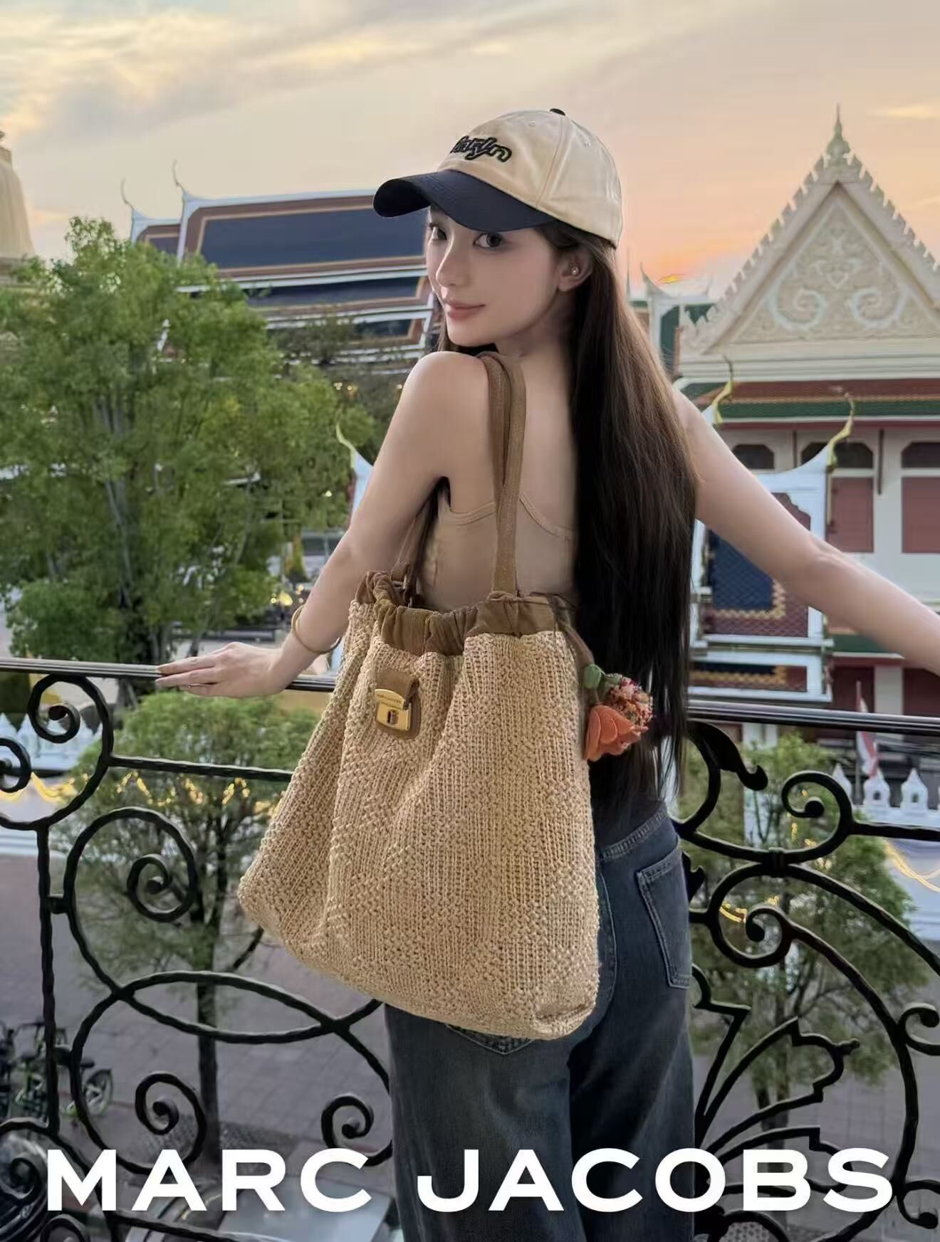 【預購】MARC JACOBS H071009 The Summer Woven  編織托特包