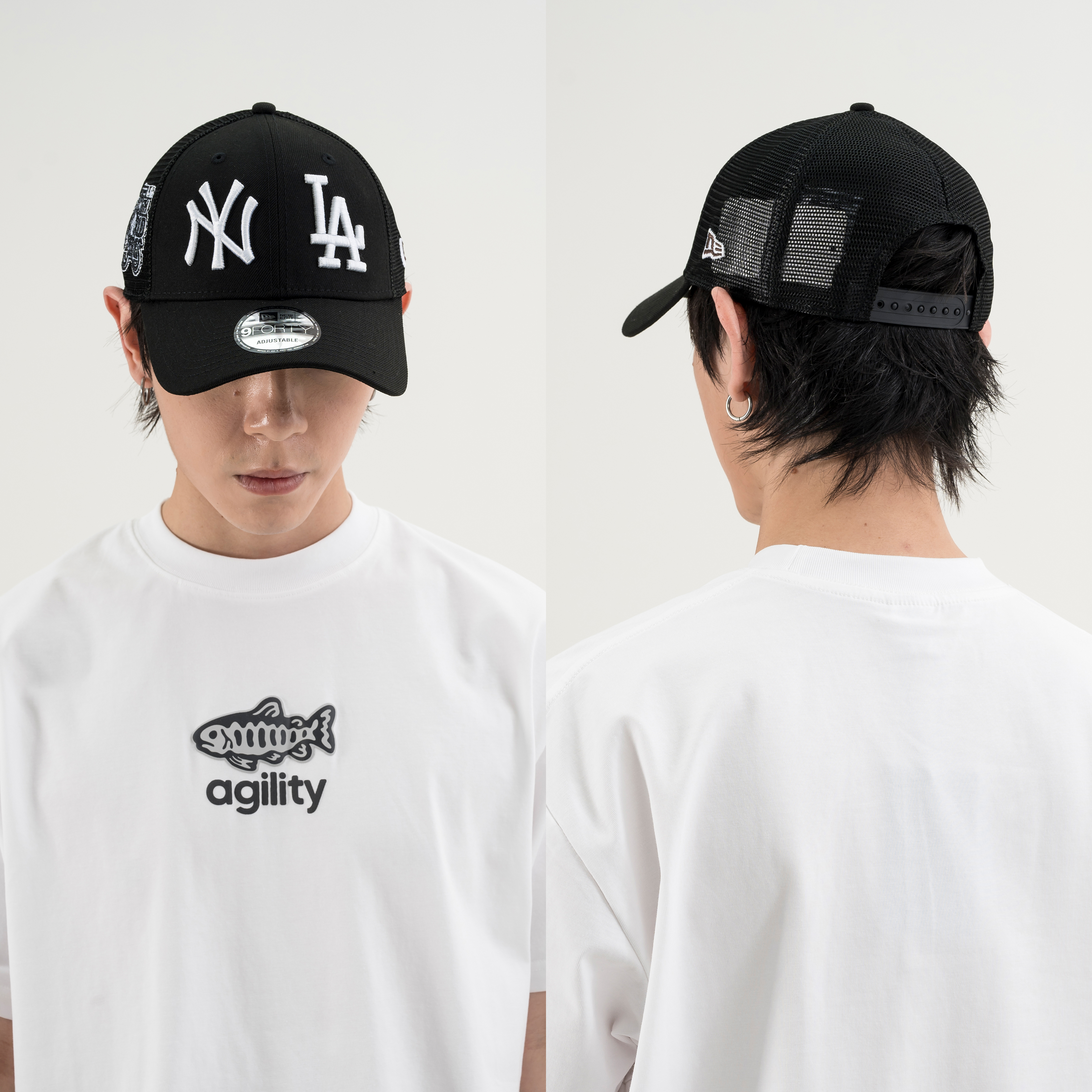 New Era 940 MLB Two Team 洋基&道奇 棒球帽