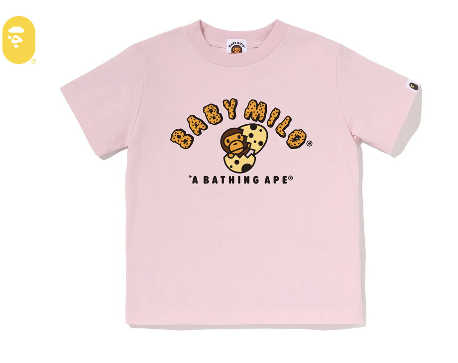 【BAPE童裝】0711發售 MILO DINOSAURS EGG TEE