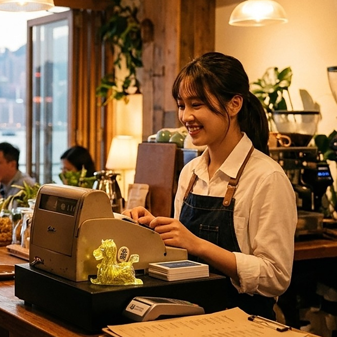 A GOOD FUTURE 馬上得財 馬上(すぐ)金を得る