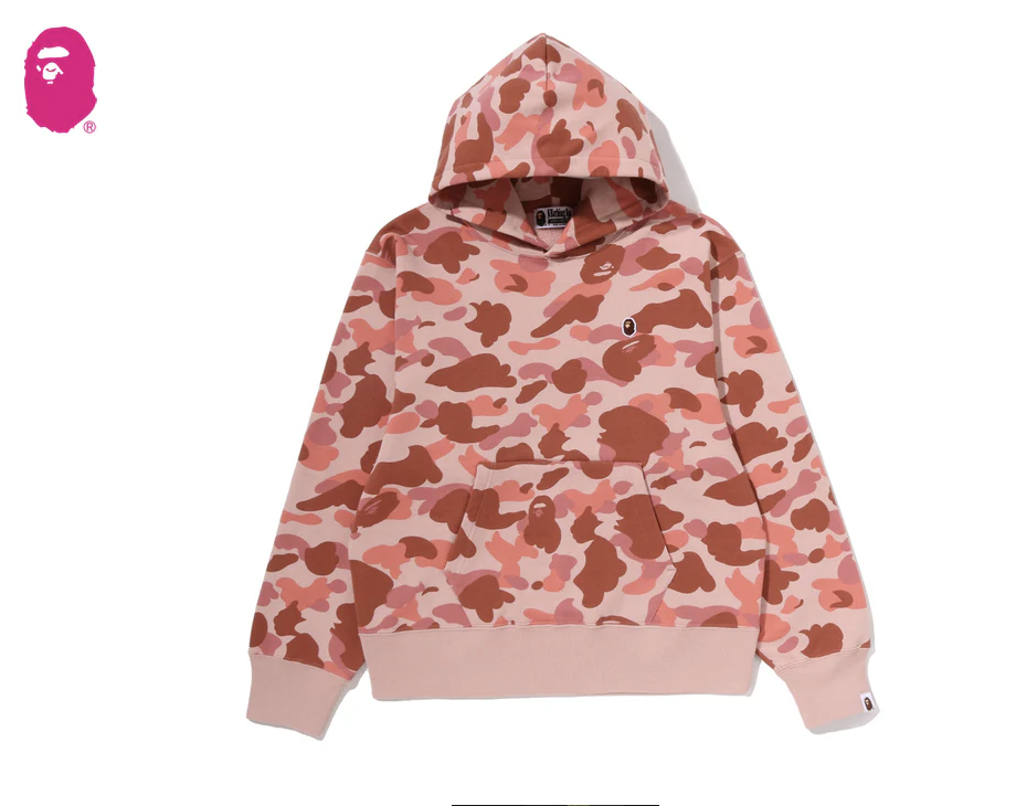 【BAPE女生】0711發售1ST CAMO ONE POINT PULLOVER HOODIE