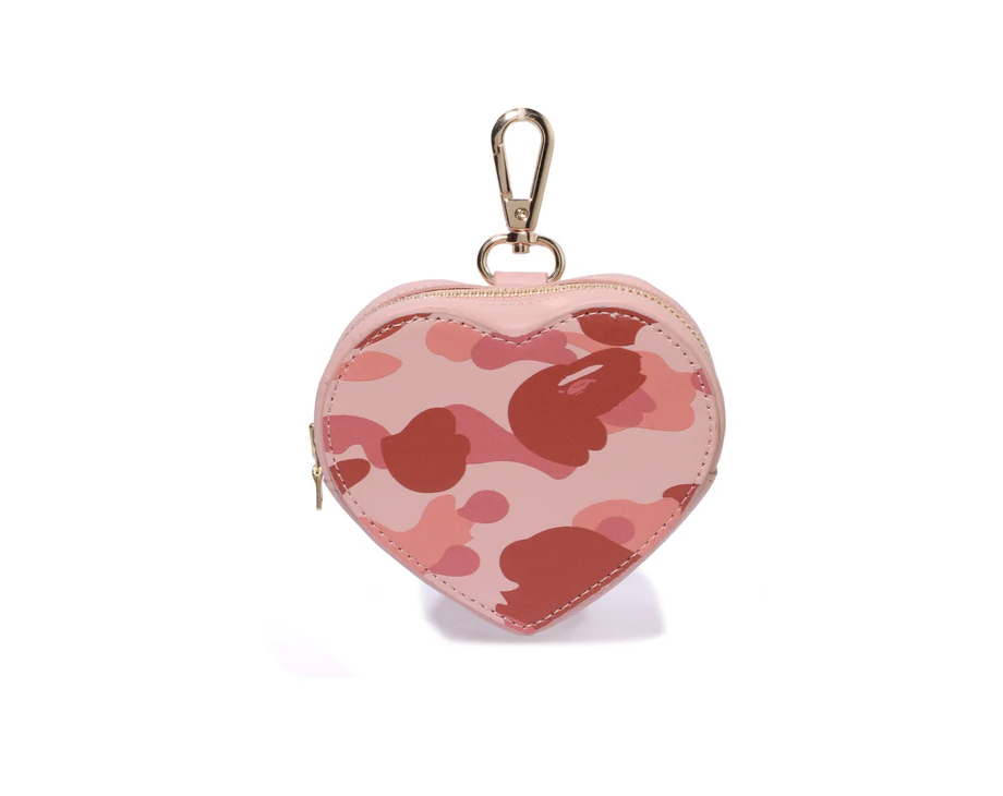 【BAPE配件】0711發售 1ST CAMO HEART SHAPED COIN CASE