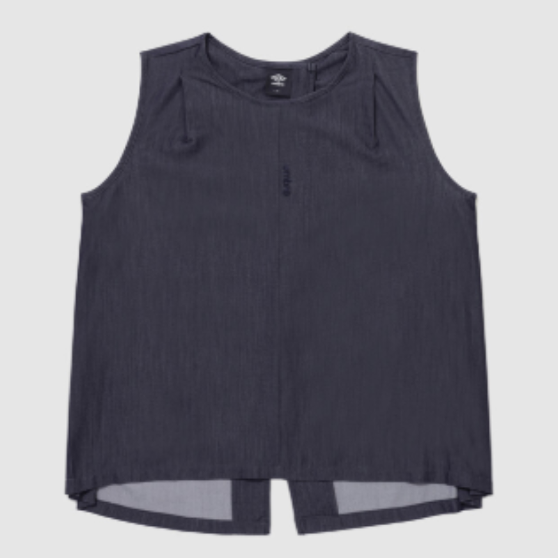 【代購】UMBRO Women's Silky Denim Sleeveless Top 女款絲滑丹寧無袖上衣 牛仔背心 夏季休閒穿搭