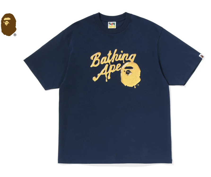 【BAPE男生】0711發售 寬版BAPE 3D HONEY LOGO RELAXED FIT TEE