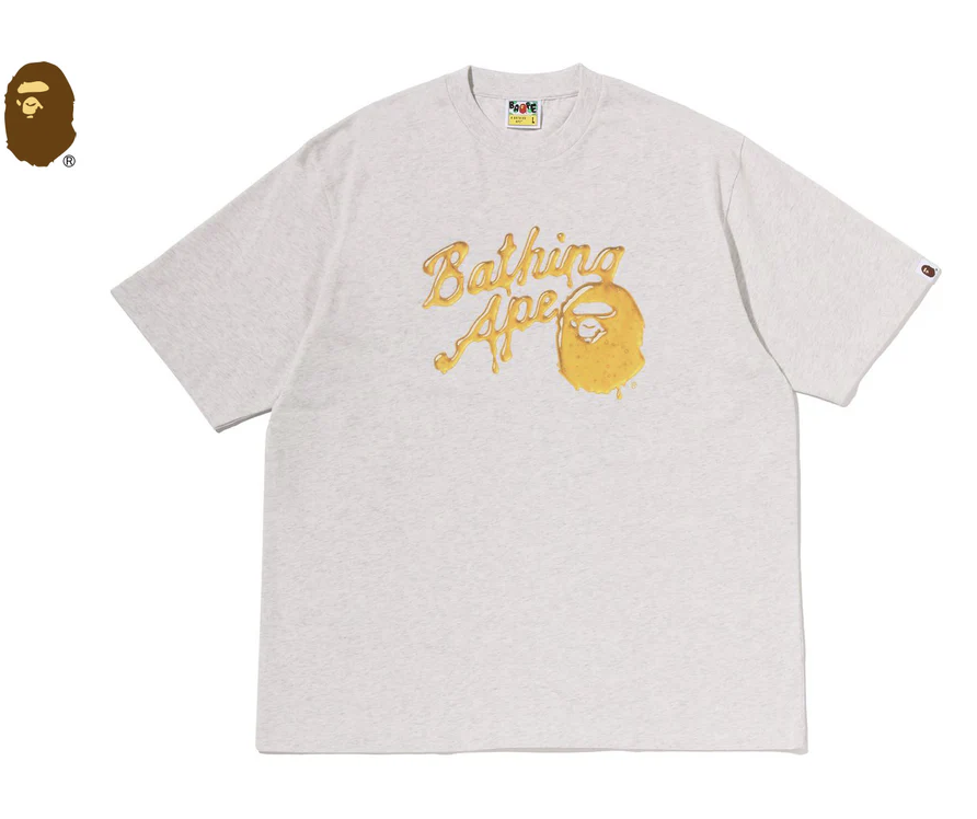 【BAPE男生】0711發售 寬版BAPE 3D HONEY LOGO RELAXED FIT TEE