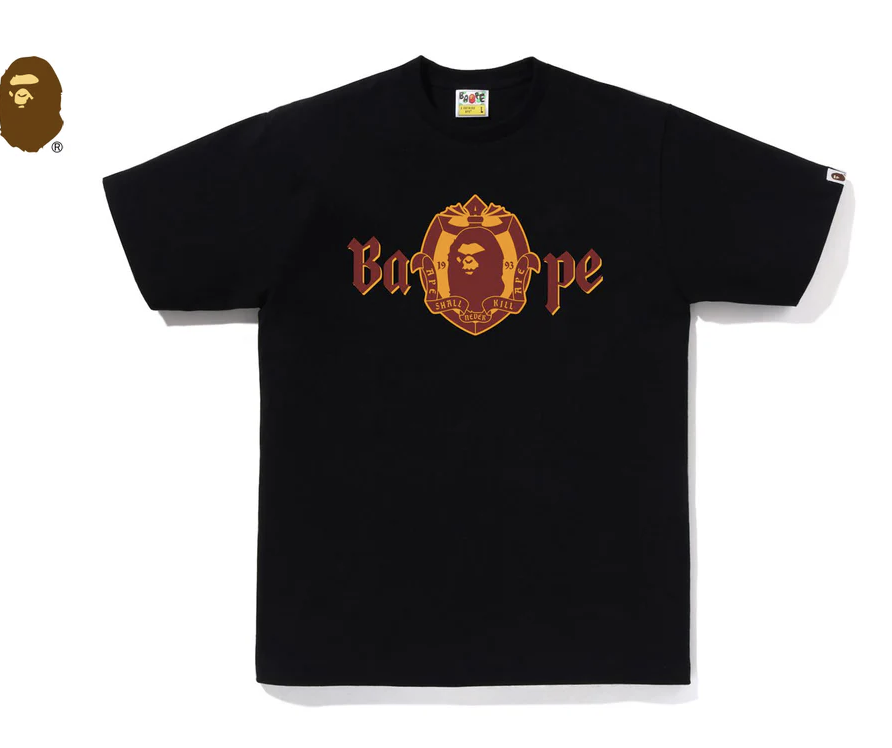 【BAPE男生】0711發售 BAPE OLD ENGLISH LOGO TEE