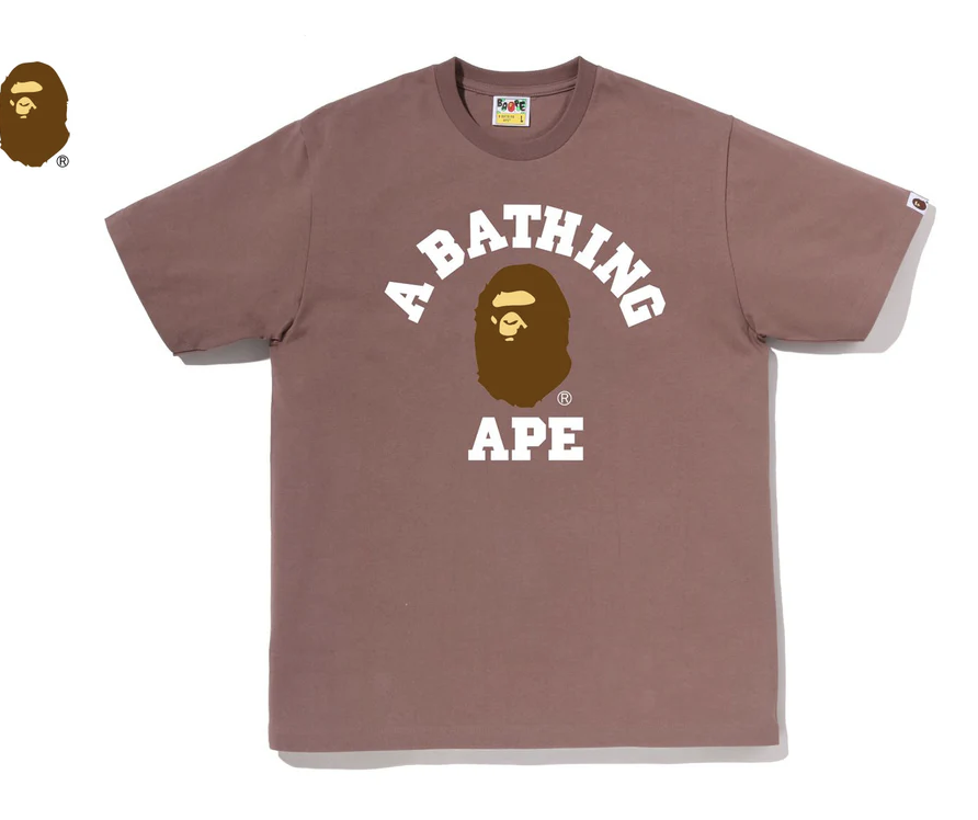 【BAPE男生】0711發售COLLEGE TEE