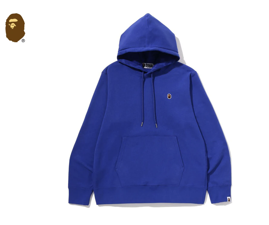 【BAPE男生】0711發售 帽TEE ONE POINT REGULAR FIT PULLOVER HOODIE