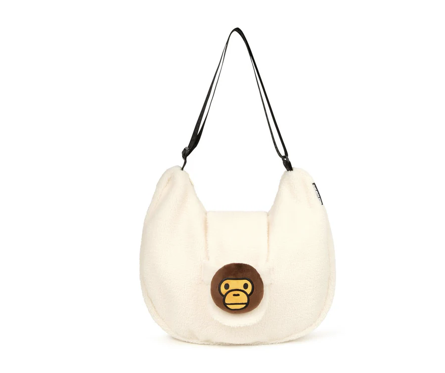 【BAPE配件】0711發售BABY MILO FAUX FUR LARGE TOTE BAG