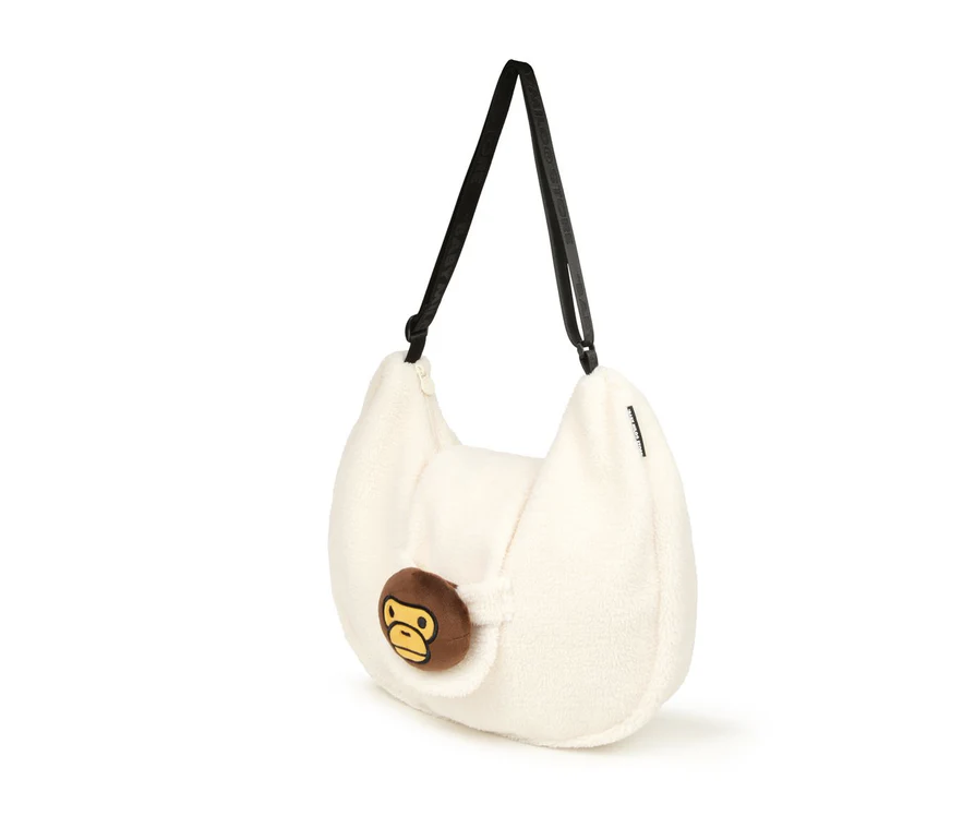 【BAPE配件】0711發售BABY MILO FAUX FUR LARGE TOTE BAG