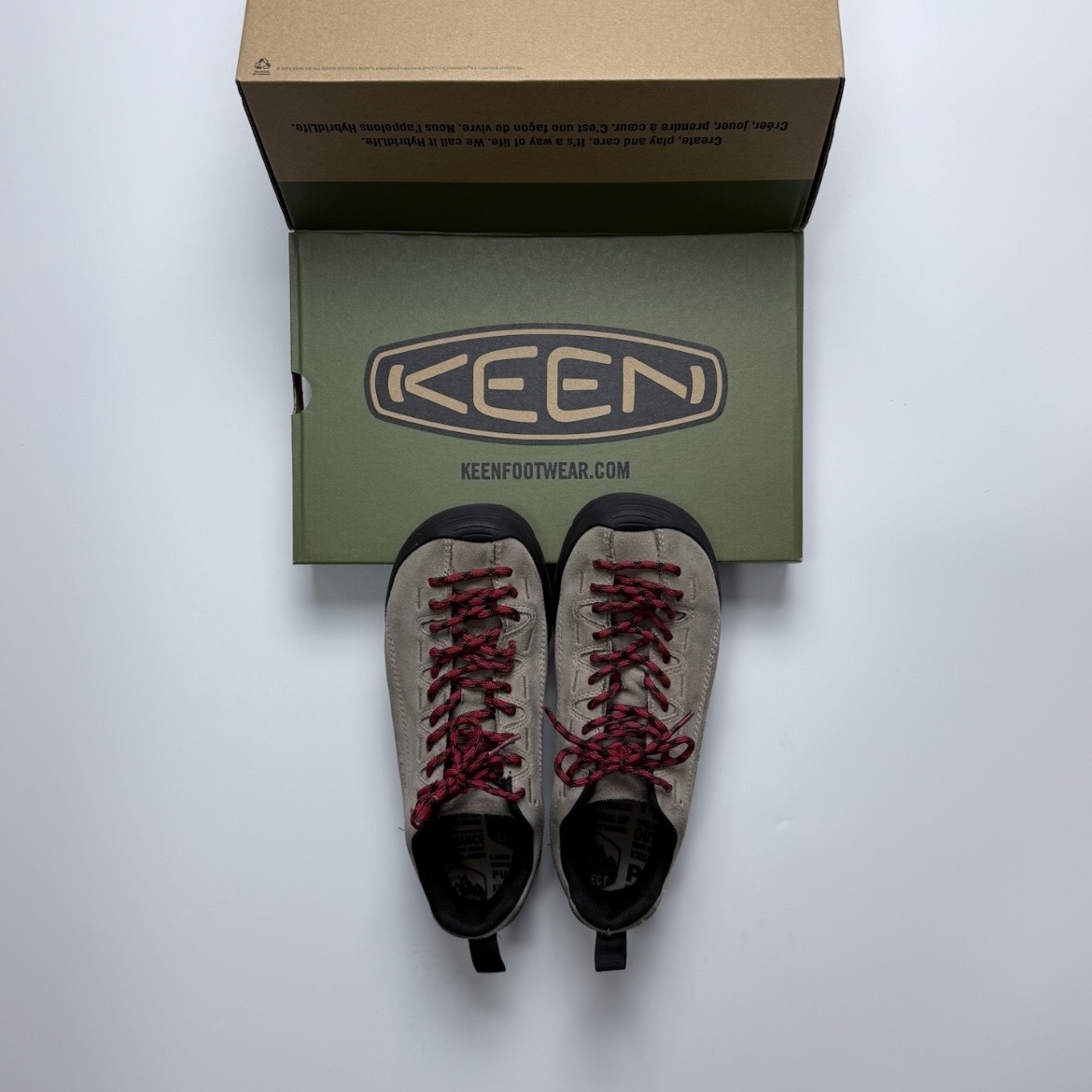 KEEN JASPER 卡其 麂皮 戶外機能鞋 登山 露營 休閒鞋 女鞋 1004347