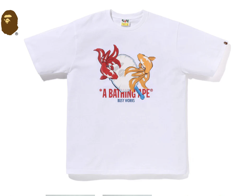 【BAPE夏日祭典限定】0711發售 GOLDFISH SCOOPING TEE